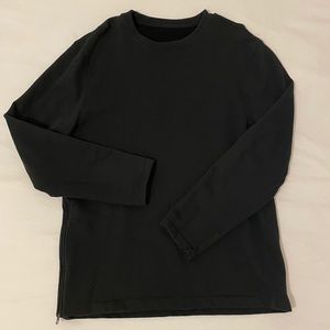 Men’s lululemon heavy crewneck sweatshirt w zipper